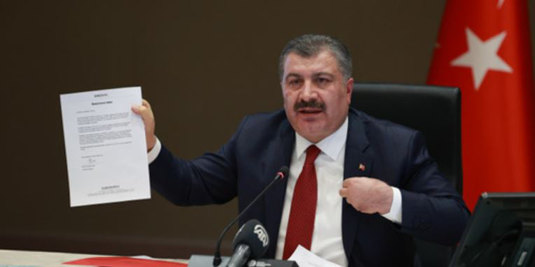 Koca: Üretici firma bir ülkeye aşıyı bedava bağışlar mı? Koca: Üretici firma bir ülkeye aşıyı bedava bağışlar mı?