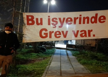 Maltepe Belediyesi işçileri greve çıktı
