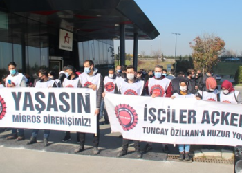 Migros depo işçileri: İşimizi geri istiyoruz