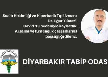 Diyarbakır’da bir doktor koronadan yaşamını yitirdi