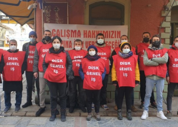 İşten atılan İzmir Büyükşehir Belediyesi işçileri direnişe başladı