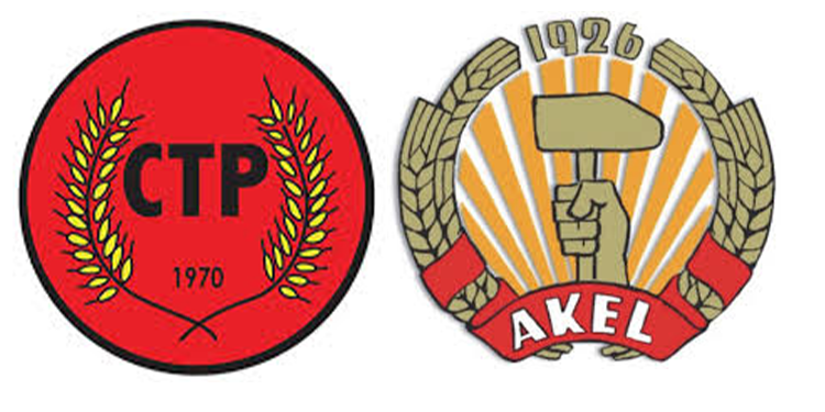 CTP ve AKEL Ortak Açıklaması: Yeniden birleşme çabalarına öncelik verilmelidir CTP ve AKEL Ortak Açıklaması: Yeniden birleşme çabalarına öncelik verilmelidir