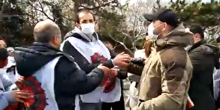 Migros çalışanlarına gözaltı Migros çalışanlarına gözaltı