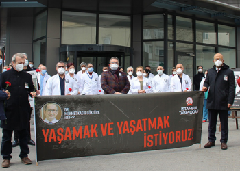 Göktürk için saygı duruşu