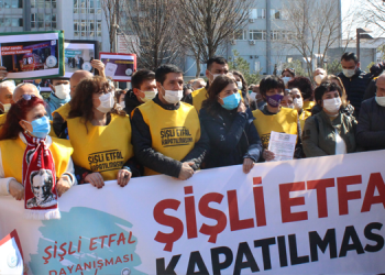 Şişli Etfal Dayanışması’na destek sözü