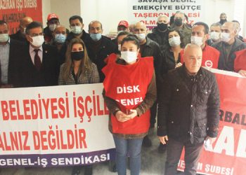 Akdeniz Belediyesi’nde sendikalı işçilere mobing uygulanıyor