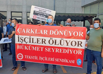 Gaziantep’te işçilerden Kod-29 eylemi
