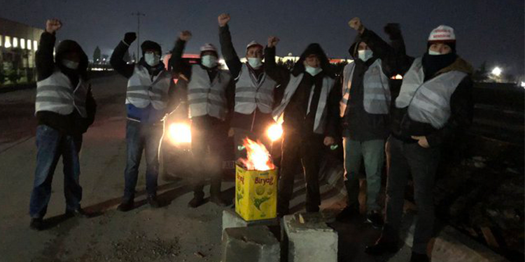 Bel Karper’de basın açıklaması Bel Karper’de basın açıklaması