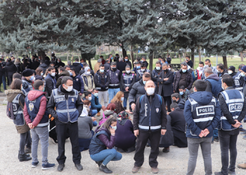 Diyarbakır’da açlık grevine destek eylemi