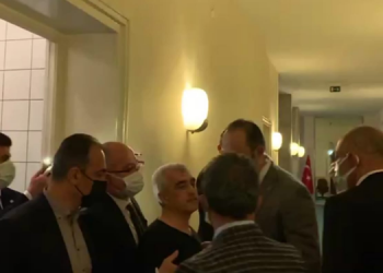 Gergerlioğlu Mecliste zorla gözaltına alındı