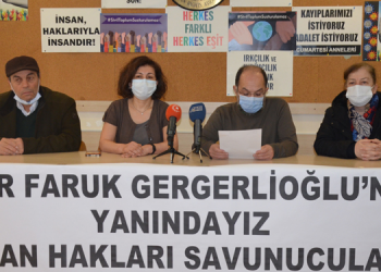 İnsan hakları savunucularından HDP’li Gergerlioğlu’na destek