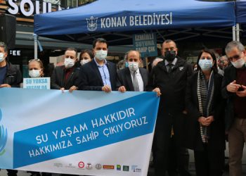 İzmir’den seslenildi: Su bir yaşam hakkıdır