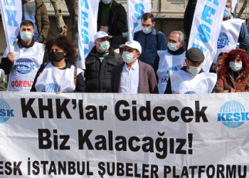 KESK: Hukuksuz ihraçlar göreve iade edilsin