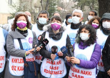 KESK yürüyüşüne engelleme: Emekçilerin hakkını verin