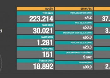 Günlük vaka sayısı 30 bini geçti