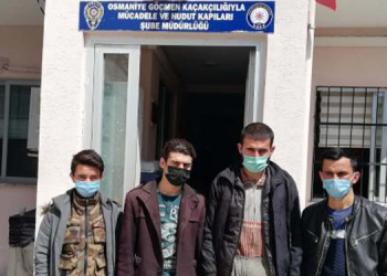 Osmaniye’de dört kaçak göçmen yakalandı