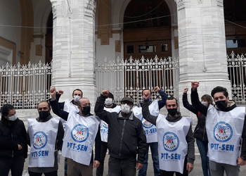 PTT önünde 72. gün