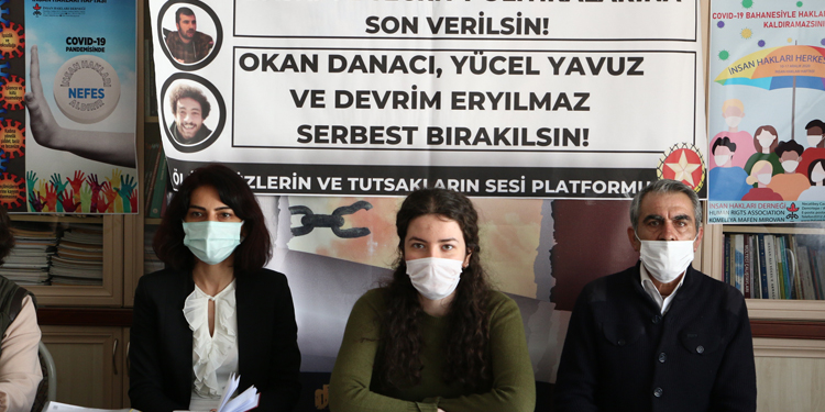 SGDF üyeleri 5 aydır tek kişilik hücrede tutuluyor SGDF üyeleri 5 aydır tek kişilik hücrede tutuluyor