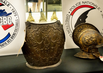 Louvre Müzesi’ndeki kayıp zırh ve miğfer 38 yıl sonra bulundu