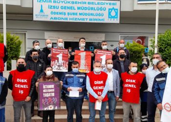 1 Mayıs’ı işyerlerinde kutladılar