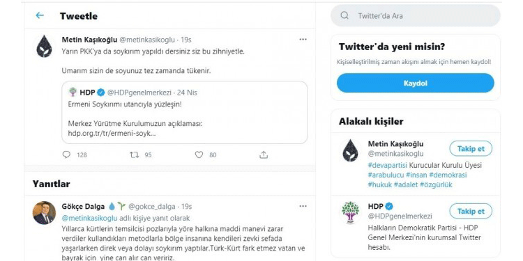 DEVA kurucusu Kaşıkoğlu’ndan HDP’ye hakaretler DEVA kurucusu Kaşıkoğlu’ndan HDP’ye hakaretler