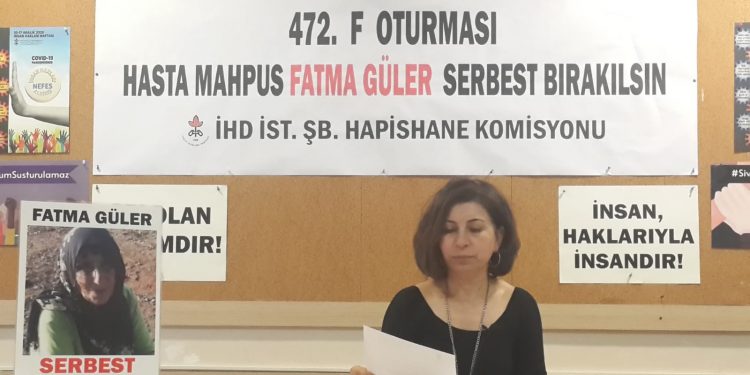 75 yaşındaki tutuklu ölüme terk edildi