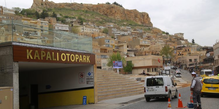 60 araçlık otopark için Mardin’in siluetini bozdular