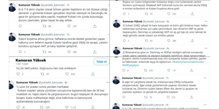 Yüksek: Ölümlerin hesabı sorulacaksa devlet içi gruplar açıklansın Yüksek: Ölümlerin hesabı sorulacaksa devlet içi gruplar açıklansın