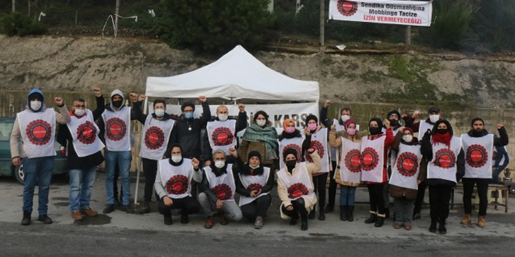 Direnişte olan 2 Migros depo işçisi koronaya yakalandı Direnişte olan 2 Migros depo işçisi koronaya yakalandı