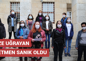 Tacize uğrayan öğretmen sanık oldu