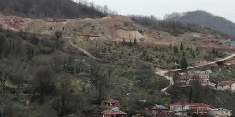 Ordu’da taş ocağı tepkisi Ordu’da taş ocağı tepkisi