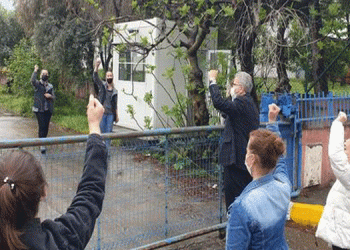 Polidoro Fabrikası’nda direniş