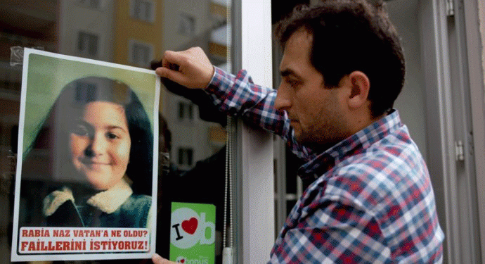 Giresun’da Rabia Naz eylemi
