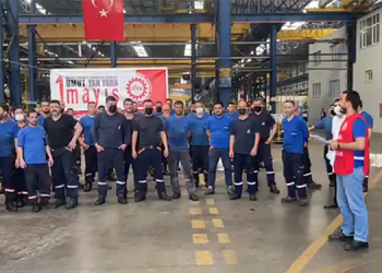 Yücel Boru İşçileri 1 Mayıs’ı selamladı