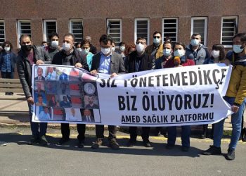 Kovid-19’dan yaşamını yitiren sağlıkçılar anıldı