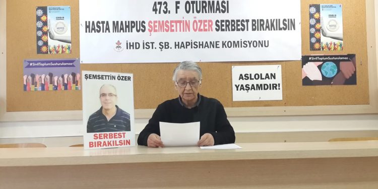 Hasta tutuklu Özer’in serbest bırakılması istendi