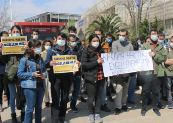 KYK yönetmeliğindeki değişikliği protesto ettiler