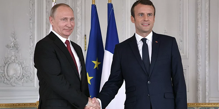 Putin ile Macron arasında telefon görüşmesi Putin ile Macron arasında telefon görüşmesi