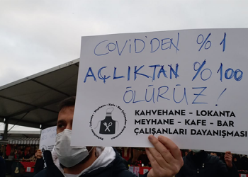 ‘’Ne salgından ne de açlıktan ölmek istemiyoruz’’