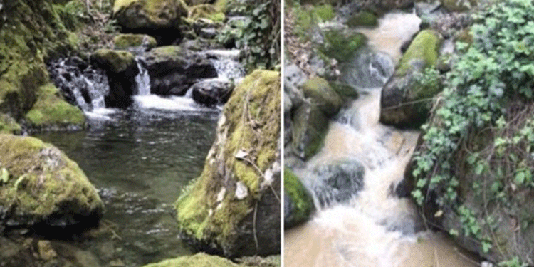 İkizdere’de çamur akıyor İkizdere’de çamur akıyor