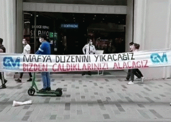 Taksim’de eyleme müdahale: 2 gözaltı