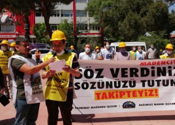 Maden işçileri: Sözler tutulmazsa Ankara’ya gideceğiz