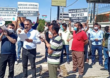 Kod 46 ile işten çıkarılan Angel Halı işçileri: Hırsız değiliz