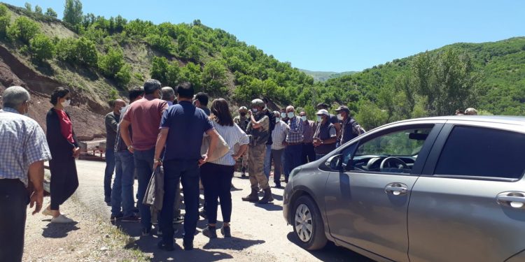 Hava saldırısında yaşamını yitiren Yıldız abluka altında defnedildi