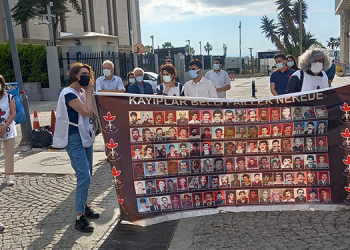 İHD’den kayıplar için İzmir’de eylem