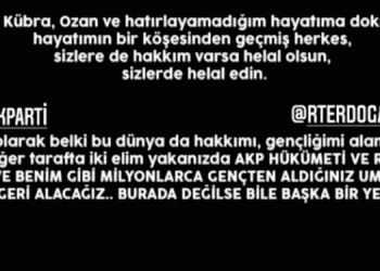 24 yaşındaki genç, AKP yüzünden intihar etti