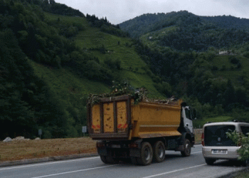 İkizdere’de Bakan ziyareti öncesi temizlik