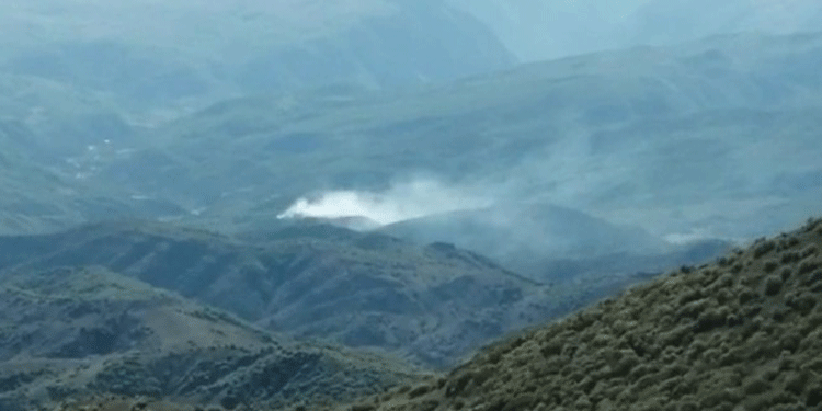 Hozat’taki orman yangını dördüncü gününde Hozat’taki orman yangını dördüncü gününde