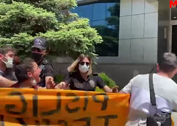 Devlet mafya ilişkisi protesto edildi: 5 gözaltı