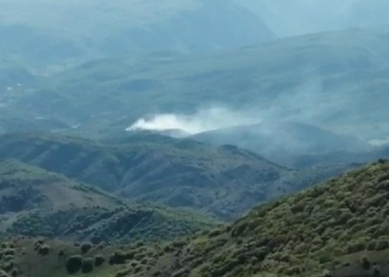 Hozat’ta süren yangın yayılıyor